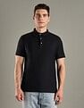 Tommy Hilfiger Solid Slim-Fit Cotton Polo T-Shirt