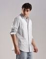 Calvin Klein Jeans Vertical Stripes Regular Fit Oxford Woven Shirt