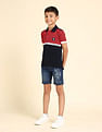 U.S. Polo Assn. Kids Boys Colour Block Polo Shirt