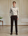 Arrow Abstract Printed Manhattan Slim Fit Shirt