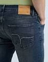 Flying Machine Slash Slim Tapered Washed Jeans