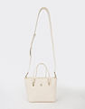 Tommy Hilfiger Logo White Pu Handbag