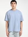 Calvin Klein Jeans Logo Oversized-Fit Cotton T Shirt