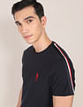 U.S. Polo Assn. Crew Neck Contrast Tape T-Shirt