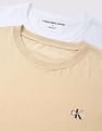Calvin Klein Sustainable Monologo T-Shirt - Pack Of 2