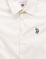 U.S. Polo Assn. Kids Boys Self Design Shirt