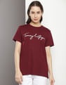 Tommy Hilfiger Solid Cotton Crew Neck T-Shirt