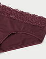 Calvin Klein Underwear Lace Mid Rise Hipster Panties