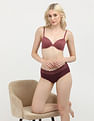 Calvin Klein Underwear Lace Mid Rise Hipster Panties