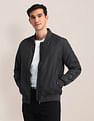 U.S. Polo Assn. Regular Fit Solid Bomber Jacket