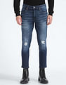 Flying Machine Mid Rise Mankle Slim Tapered Jeans