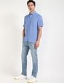 Tommy Hilfiger Solid Regular-Fit Linen Shirt
