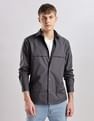 Calvin Klein Jeans Solid Regular Fit Oxford Woven Shirt