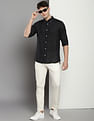 Tommy Hilfiger Solid Linen Shirt