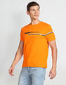USPA Active Slim Fit Brand Print T-Shirt