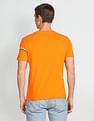 USPA Active Slim Fit Brand Print T-Shirt