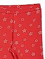 U.S. Polo Assn. Kids Mid Rise Printed Track Pants