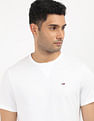 Tommy Hilfiger Slim Fit Solid Cotton T-Shirt