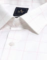 Arrow Manhattan Slim Windowpane Checked Shirt