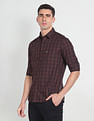 Arrow Sports Tartan Check Cotton Casual Shirt