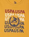 U.S. Polo Assn. Kids Boys Brand Print Cotton T-Shirt