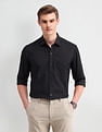 Arrow Brooklyn Fit Windowpane Checked Shirt