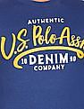 U.S. Polo Assn. Denim Co. Crew Neck Brand Print Sweater