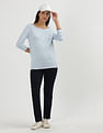 Tommy Hilfiger Boat Neck Solid Sweater
