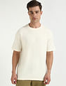 Calvin Klein Jeans Solid Relaxed-Fit Cotton T Shirt