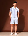 U.S. Polo Assn. Denim Co. Work And Wander Vertical Striped Polo Shirt