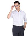 Arrow Geometric Print Pure Cotton Shirt
