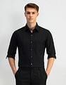 Arrow Manhattan Slim Fit Vertical Striped Shirt
