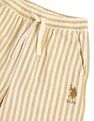 U.S. Polo Assn. Kids Boys Vertical Striped Regular Fit Shorts