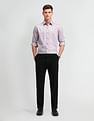 Arrow Newyork Geometric Printed Manhattan Slim Fit Shirt