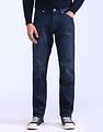 Flying Machine Slash Slim Tapered Fit Jeans