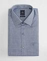 Arrow Slim Fit Dobby Printed Shirt