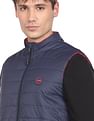 Flying Machine High Neck Solid Reversible Jacket