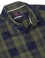 Flying Machine Button-Down Collar Plaid Check Shirt