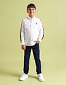 U.S. Polo Assn. Kids Boys Brand Tape Solid Shirt