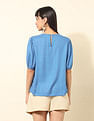 U.S. Polo Assn. Women Floral Embroidered Top