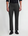 Arrow Geometric Patterned Tapered Fit Trousers