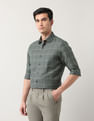 Arrow Grid Tattersall Checked Liberty Classic Fit Shirt