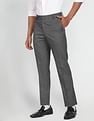 Arrow Heathered Hudson Tailored Fit Trousers