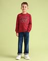 U.S. Polo Assn. Kids Boys Brand Regular Fit Sweatshirt