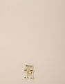 Tommy Hilfiger Textured Beige PU Sling Bag