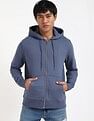 Tommy Hilfiger Solid Regular-Fit Cotton Hodded Sweatshirt