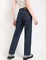 Calvin Klein Jeans Womens Mid Rise Straight Jeans