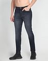 Flying Machine Stone Wash Slash Slim Fit Jeans