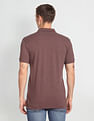 Arrow Sports Pique Knit Solid Polo Shirt