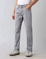 U.S. Polo Assn. Denim Co. Brandon Slim Tapered Fit Grey Ultra Soft Jeans